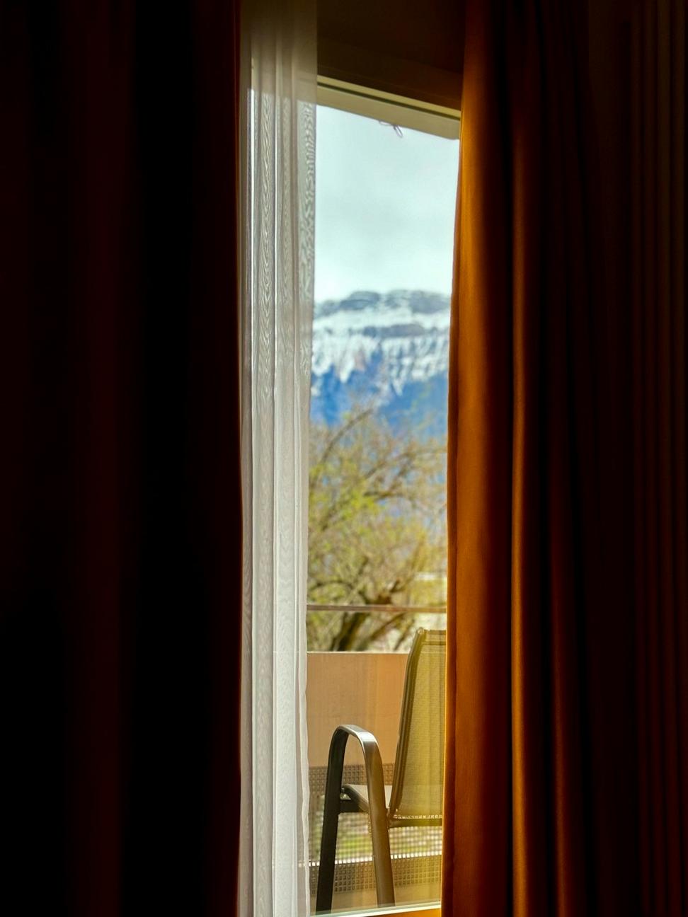 Mountain view from suite