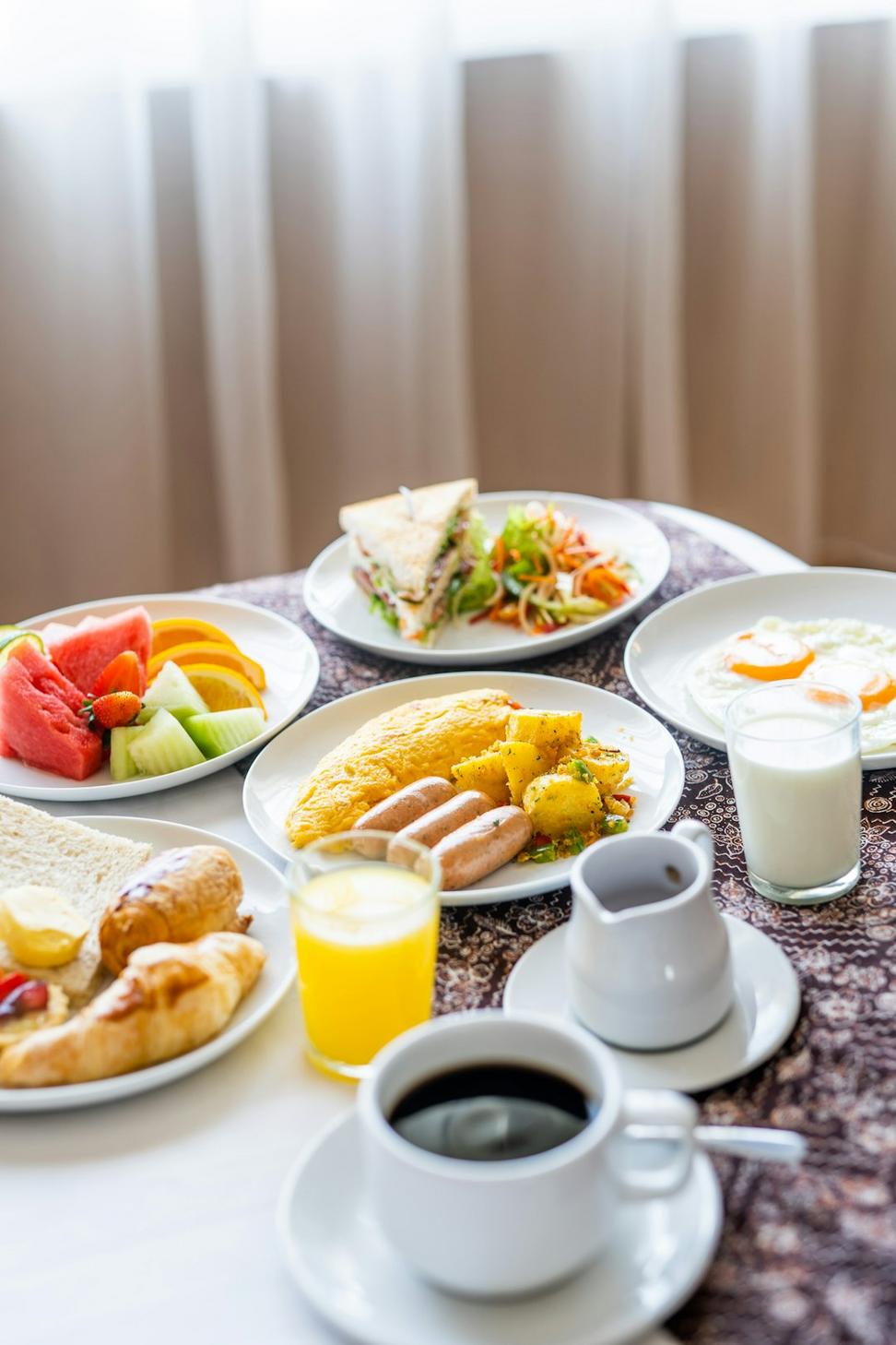 Breakfast buffet